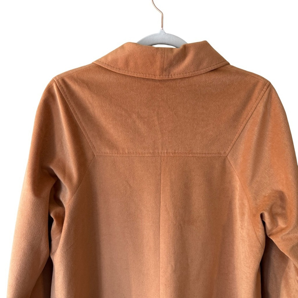 Surrey Classics Vintage Stylish Tan Trench Coat for Women Size L Fall Winter - Picture 10 of 14
